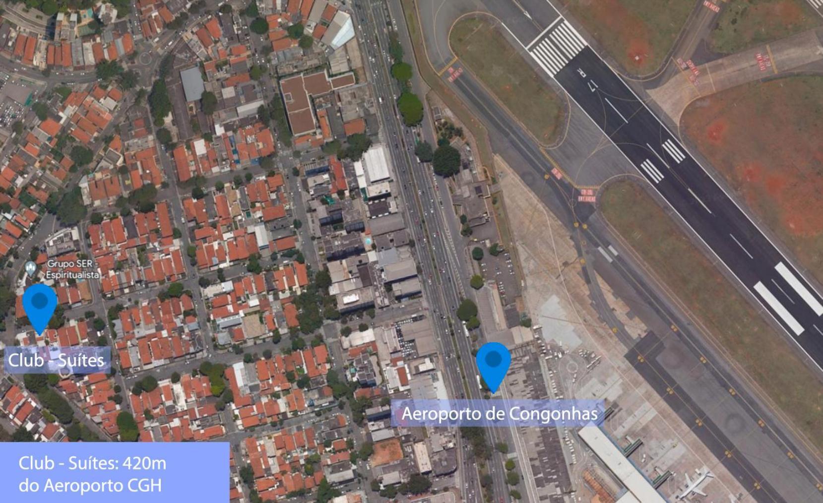 Club Suites - Aeroporto Congonhas ساو باولو المظهر الخارجي الصورة
